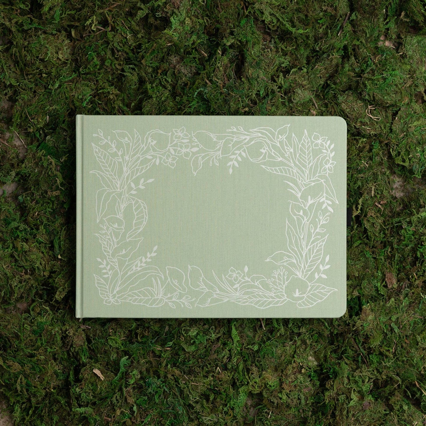 Lovely Lilies Heirloom Notebook - Lined Pages