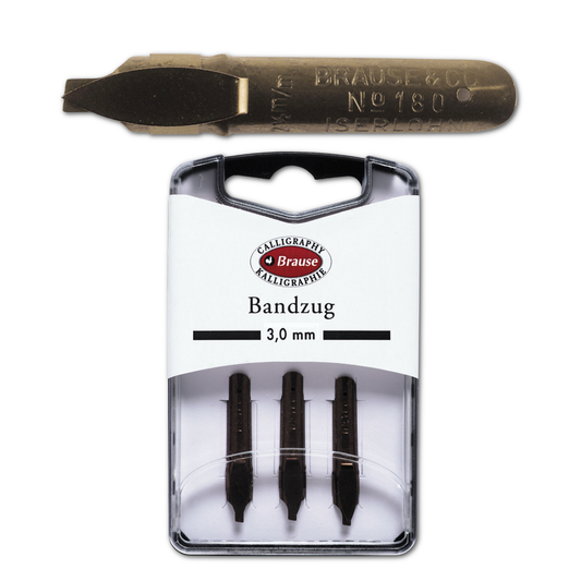 Brause Calligraphy Nib - Bandzug - 7 Sizes