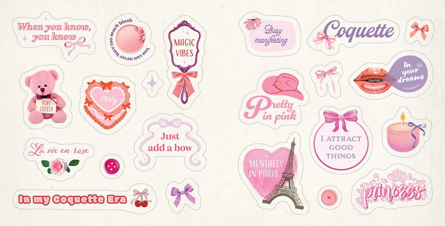 Coquette Stickers by Adams Media