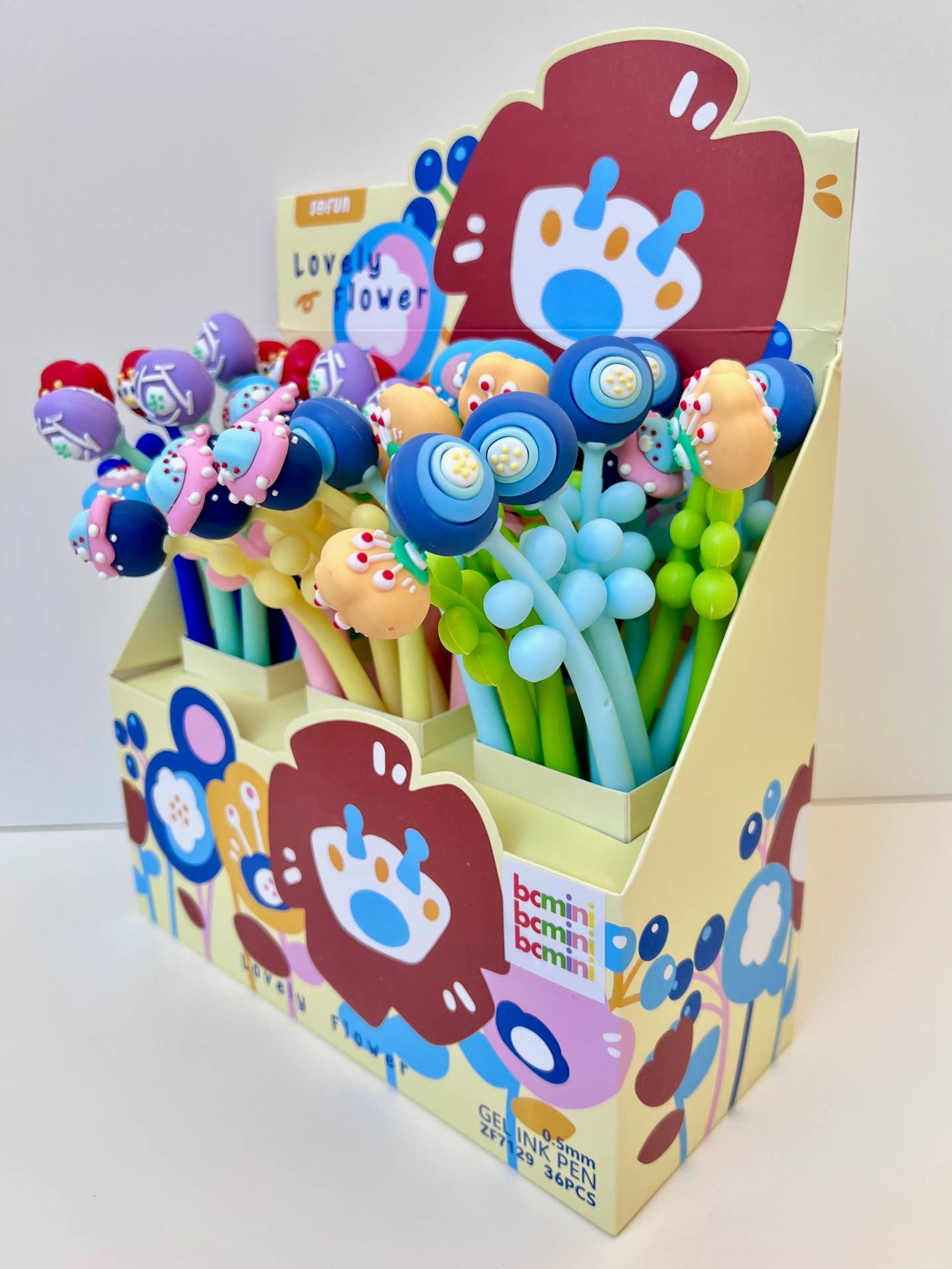 LOVELY FLOWER WIGGLE GEL PEN