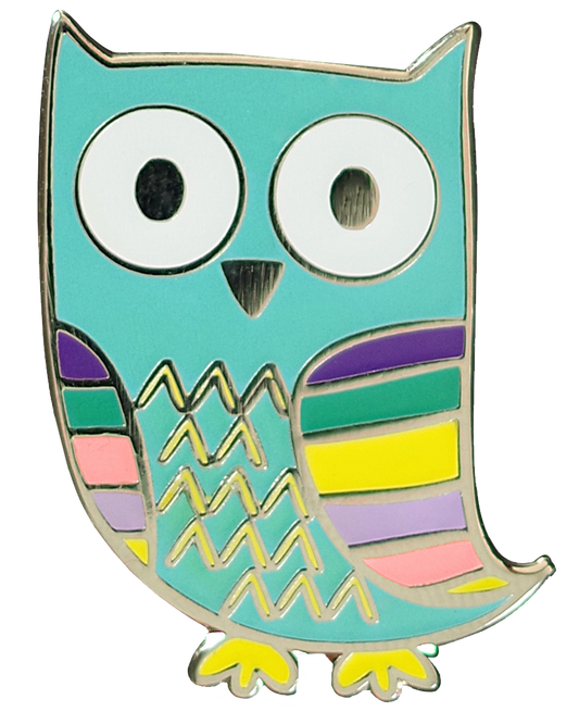 Owl Enamel Pin