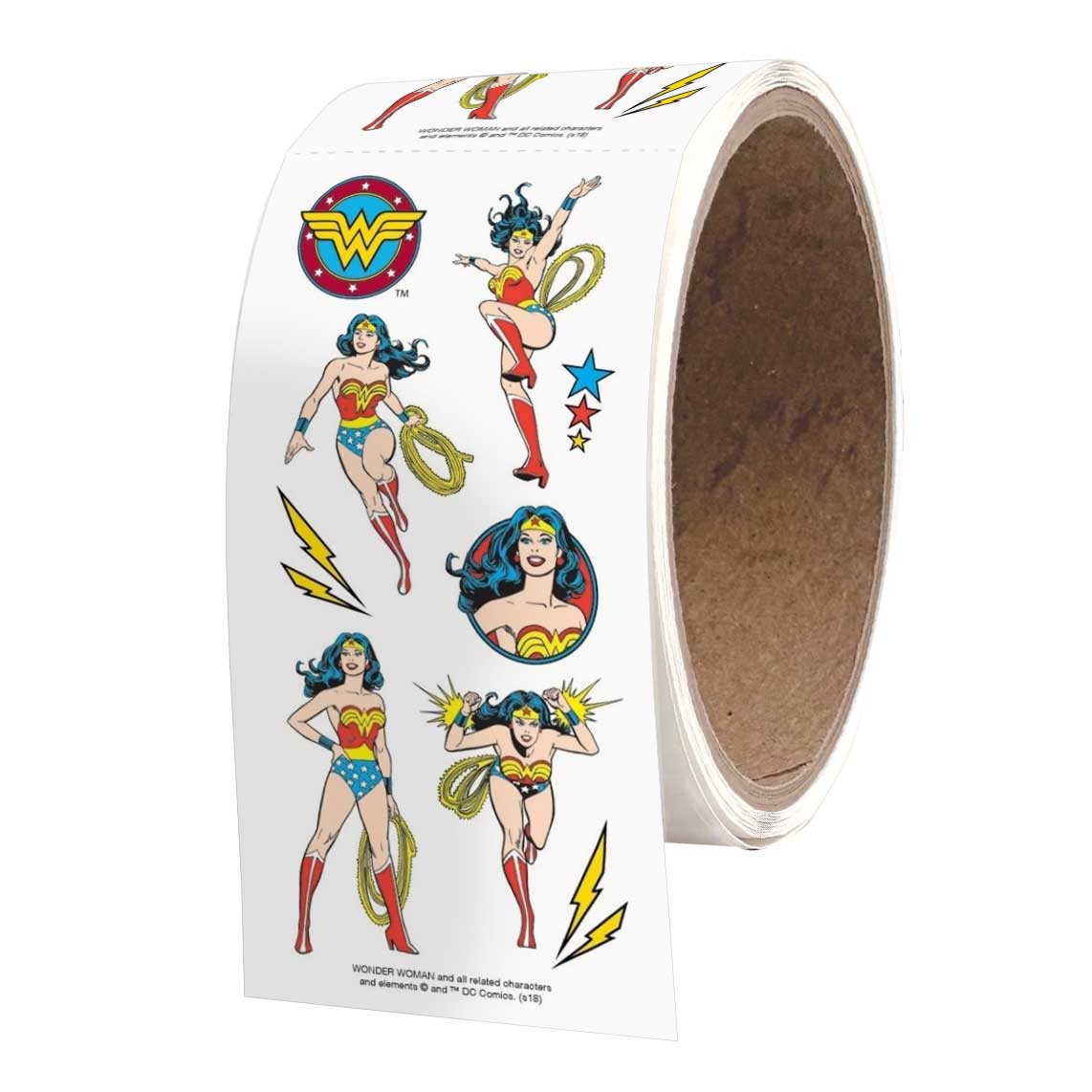 Wonder Woman 2x4 Sticker Sheet
