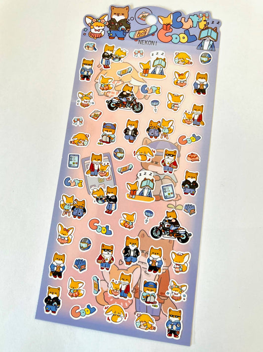COOL ANIMAL STICKERS