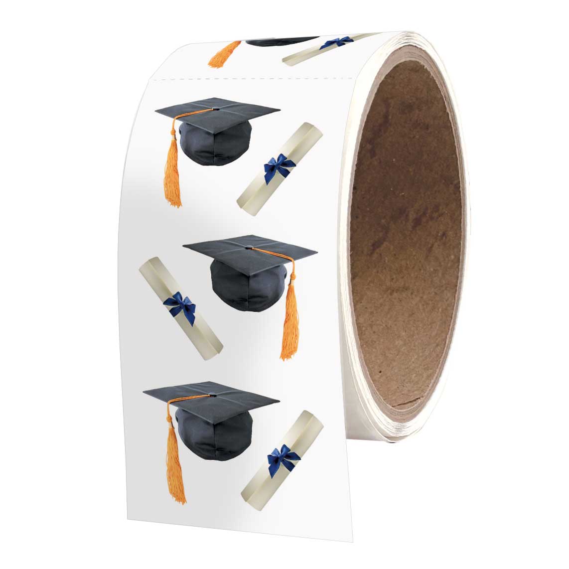Decorative Stickers - Graduation Caps - ROLL OF 50 MODULES