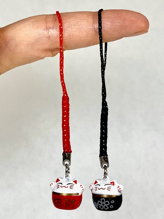 Lucky Maneki Cat Brass Bell