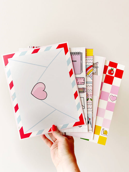 Pocket Folders - Illustrated Collection