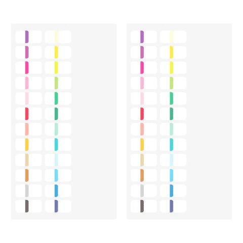 INDEX LABEL CHIRATTO 24 COLORS VIVID