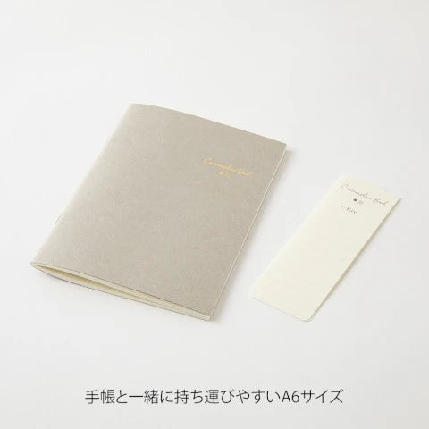 NOTEBOOK A6 COMMONPLACE BOOK GRAY