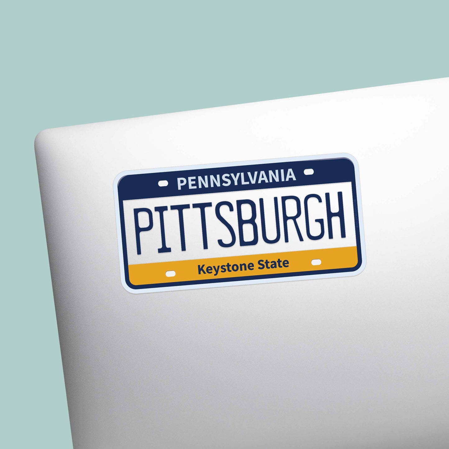 Buckinhgam PA License Plate Stickers