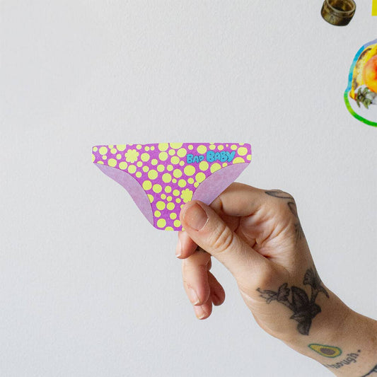 Bad Baby by Lily van der Stokker - Die-Cut Sticker (Valentines)