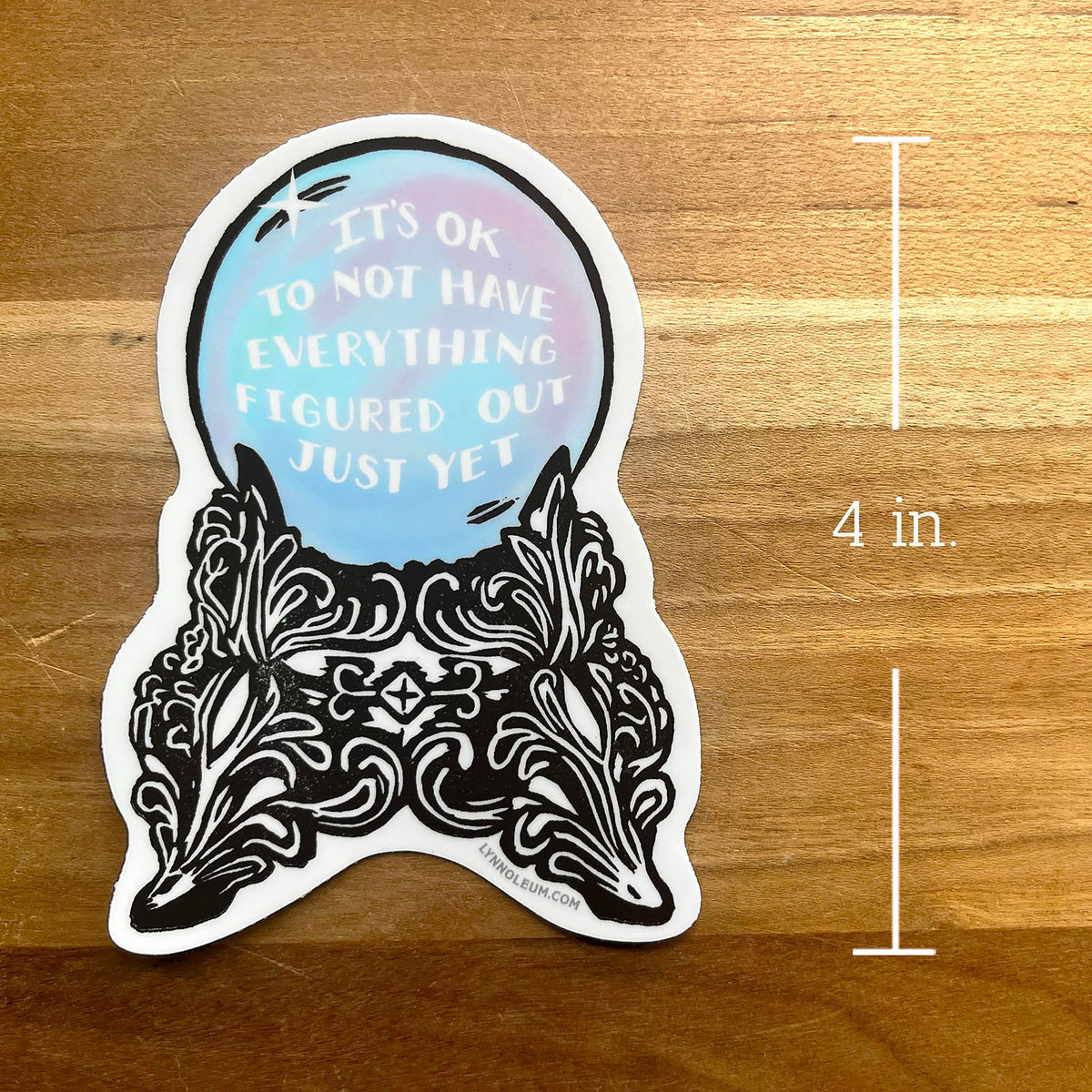 Darker Things - Crystal Ball STICKER