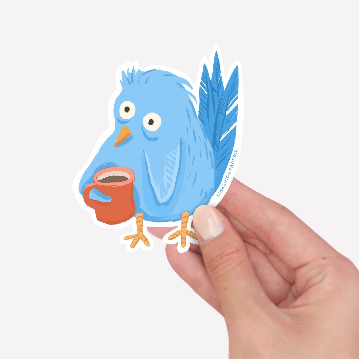 Vinyl Sticker - Tired Bird