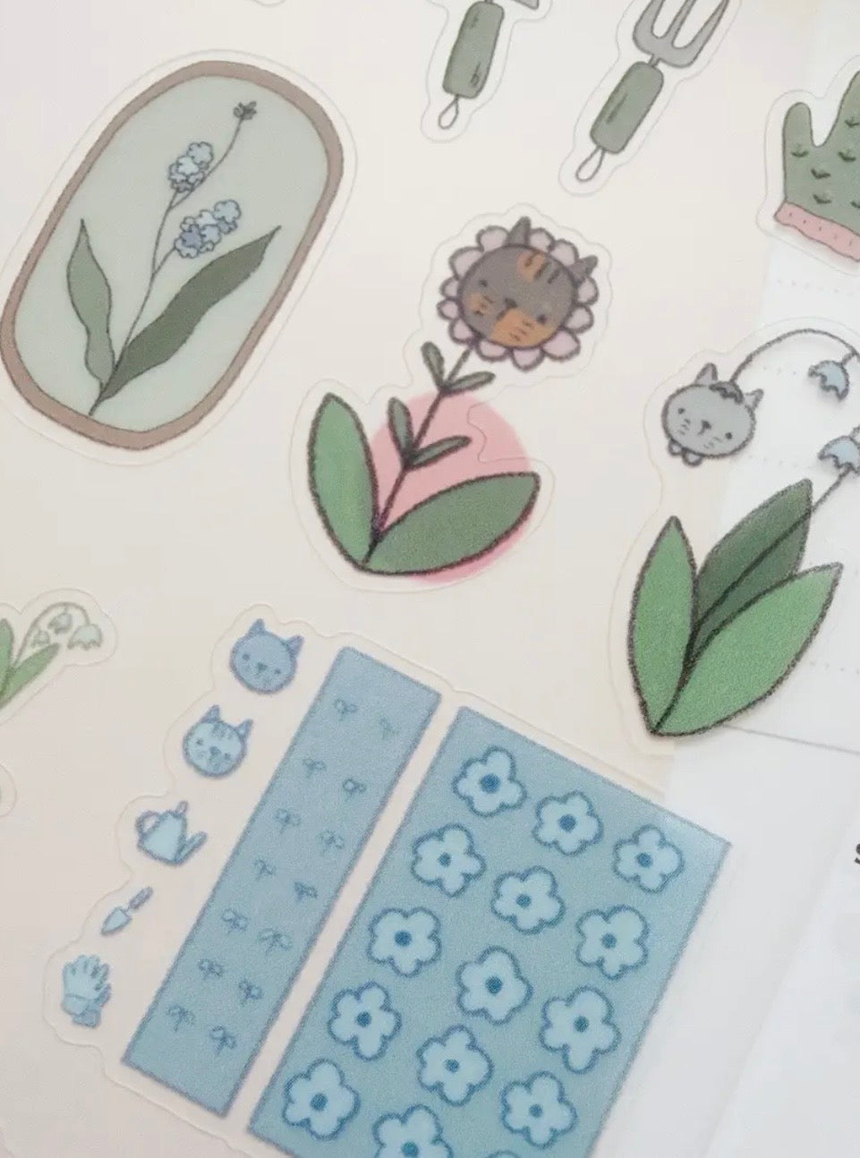 Kuboandlucy x Dana Ate Oatmeal Four Seasons Sticker Sheet