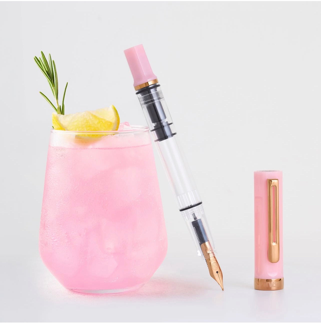 TWSBI ECO Pink Lemonade w/Bronze Trim Fountain Pen (PRE-ORDER 8/3, Shipping/Pickup starts 8/5)