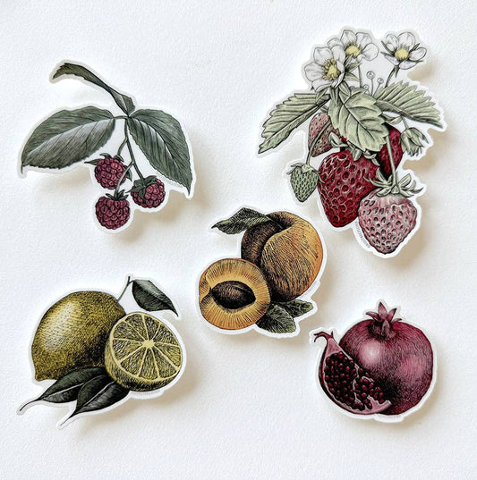 Raspberry Sticker – 3"