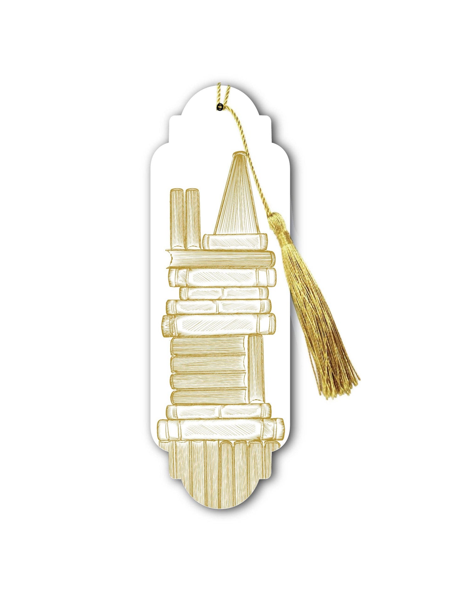 Stack of Books Bookmark