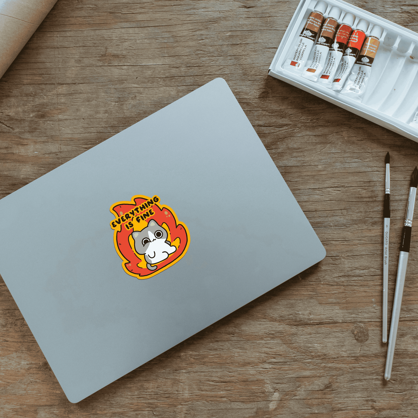 Everything is Fine Sticker