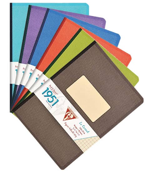 Clairefontaine 1951 Cloth Notebook -Assortment - 5.75 x 8.25