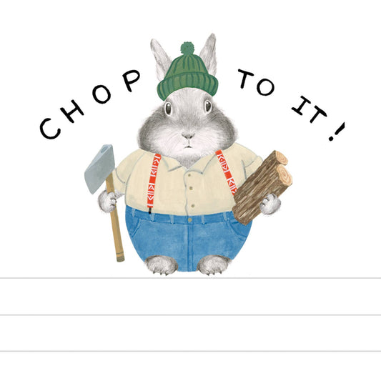 Chop to It! Notepad