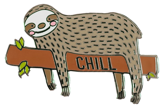Sloth Enamel Pin