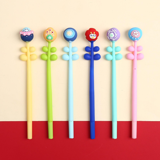 LOVELY FLOWER WIGGLE GEL PEN