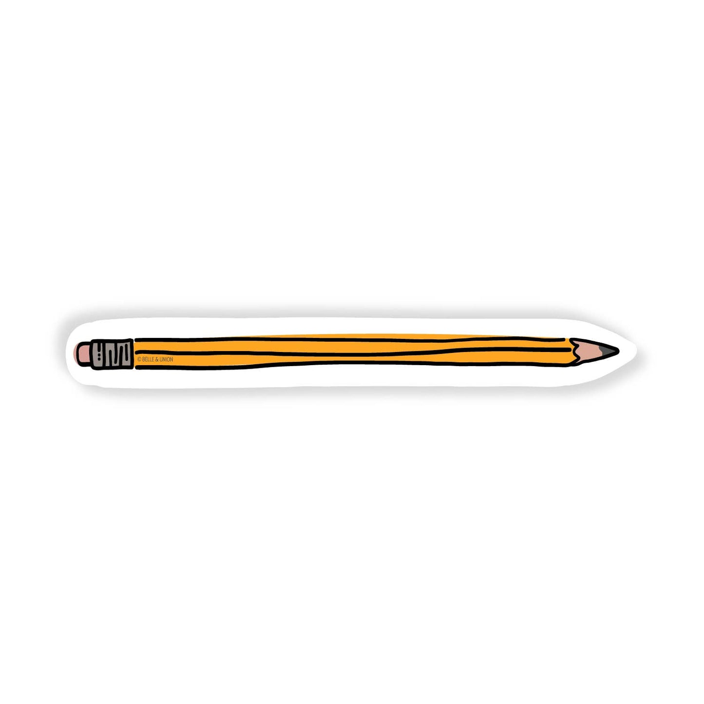 Pencil Sticker (actual size)