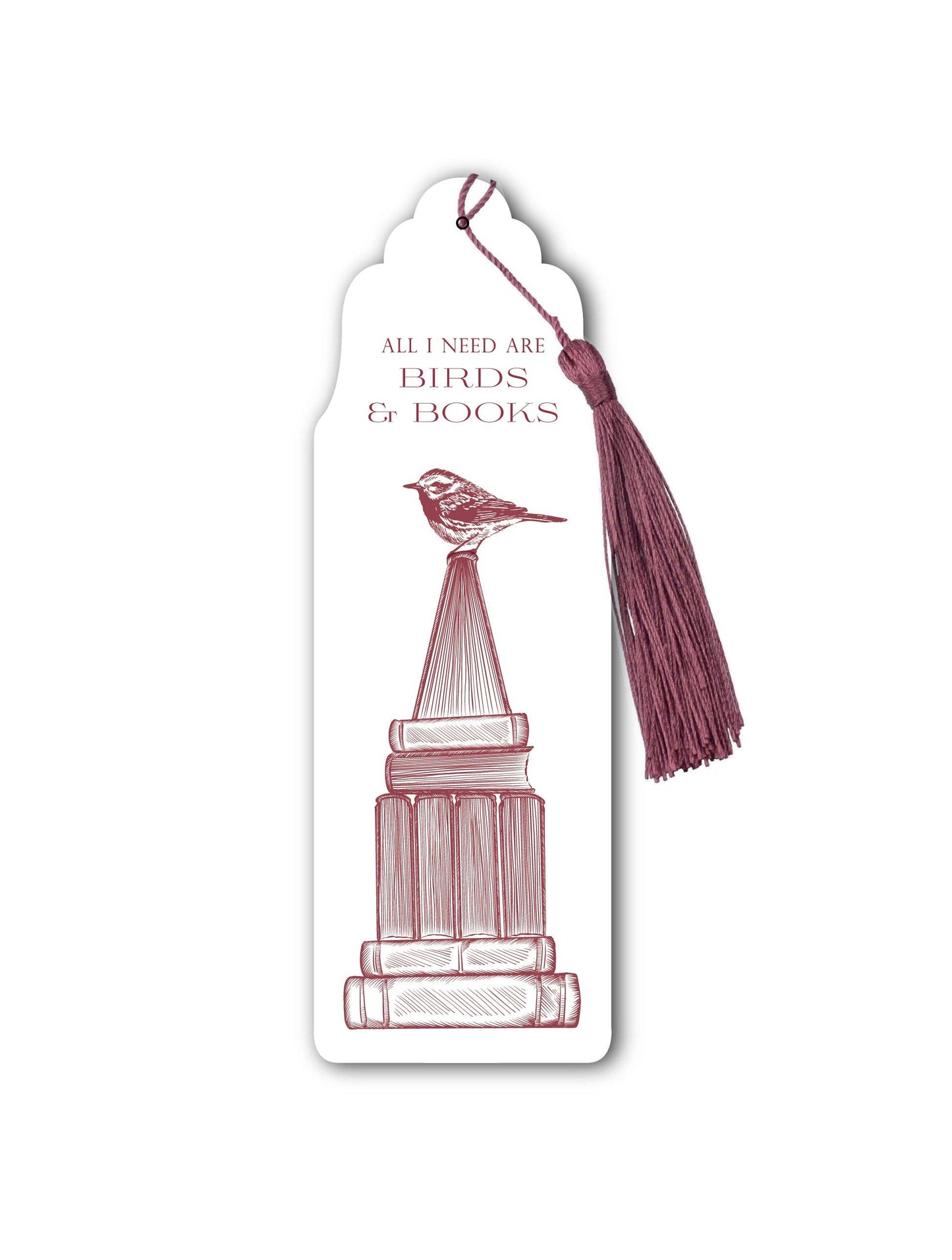 All I Need Are Birds & Books Bookmark