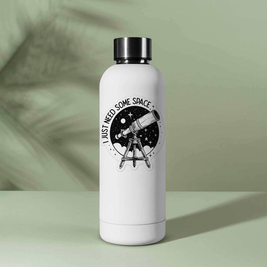 I Just Need Some Space Sticker - Cute Telescope Decal