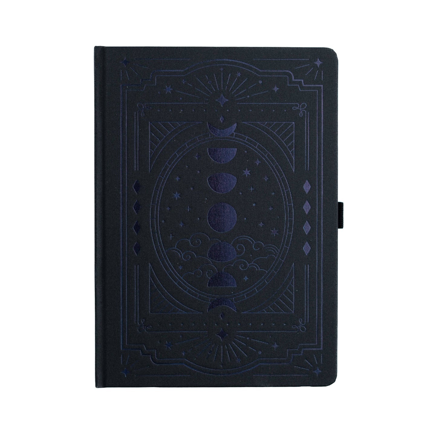 B5: Black on Black Wonderstruck White Pages