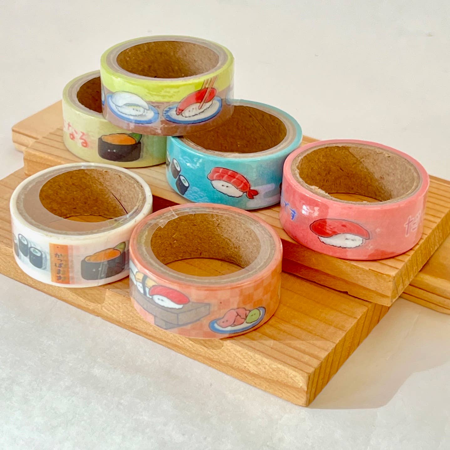 Sushi Masking Washi Tape Capsule