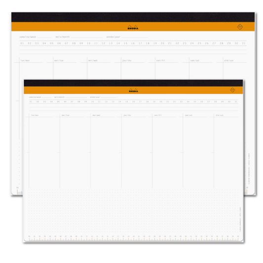 Rhodia Undated Weekly Desk Pad