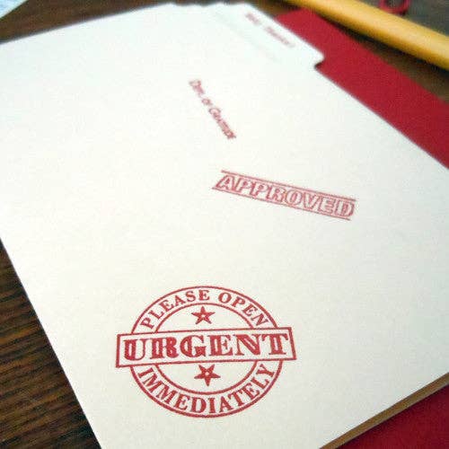 Thank You Manila Folder
