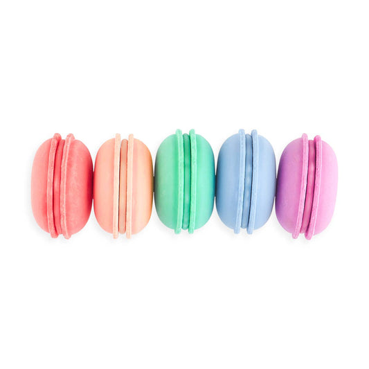 Le Macaron Patisserie: Vanilla Scented Puzzle Erasers (Set of 5)