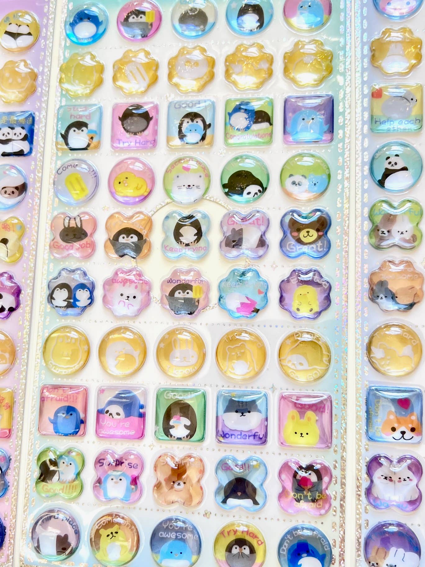 3D Reward Jewel Phone Stickers