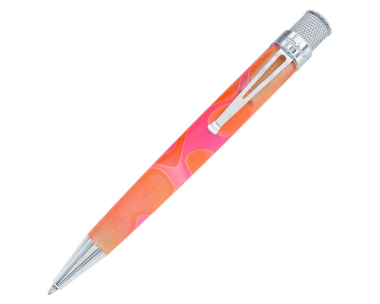 Retro 51 - Acrylic Cosmic Swirl Pink & Orange