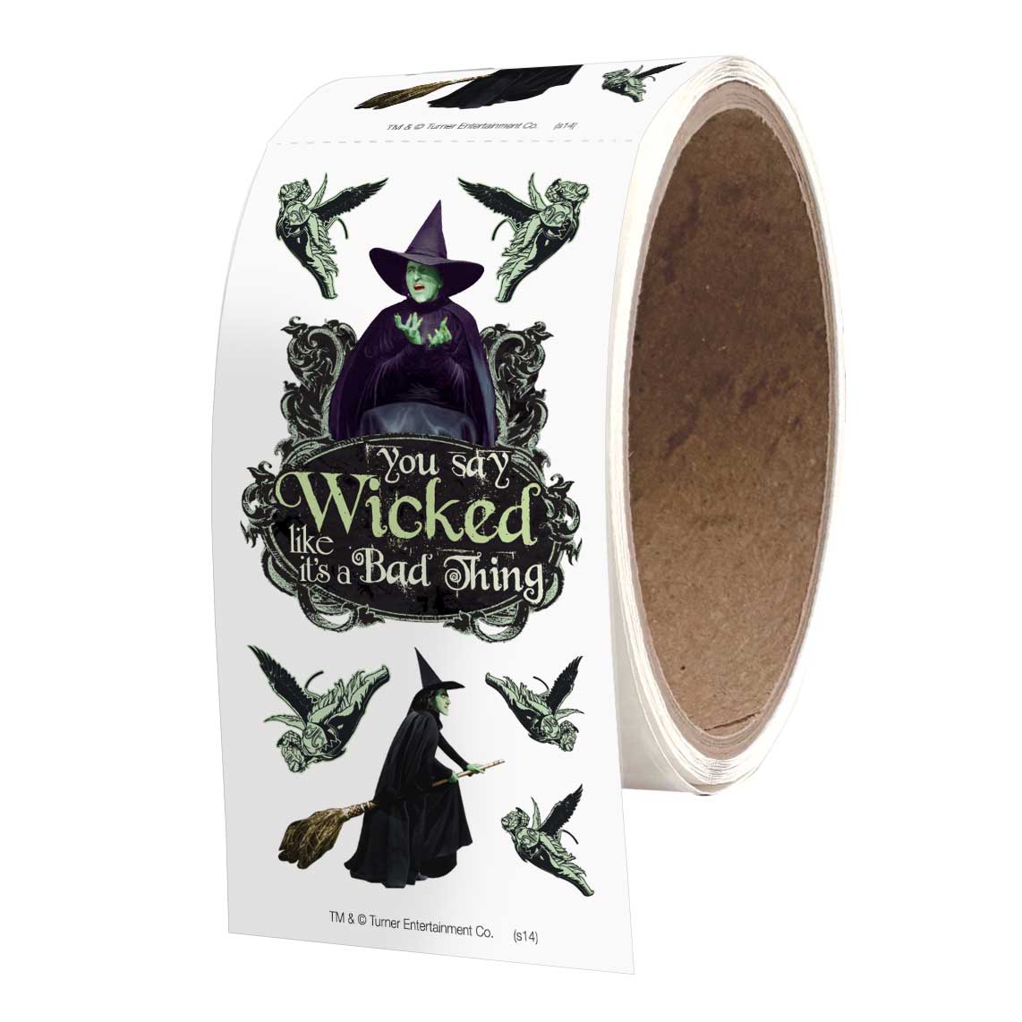 Oz-Wicked Witch of the West Sticker - ROLL OF 50 MODULES