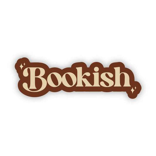 Bookish Text Sticker