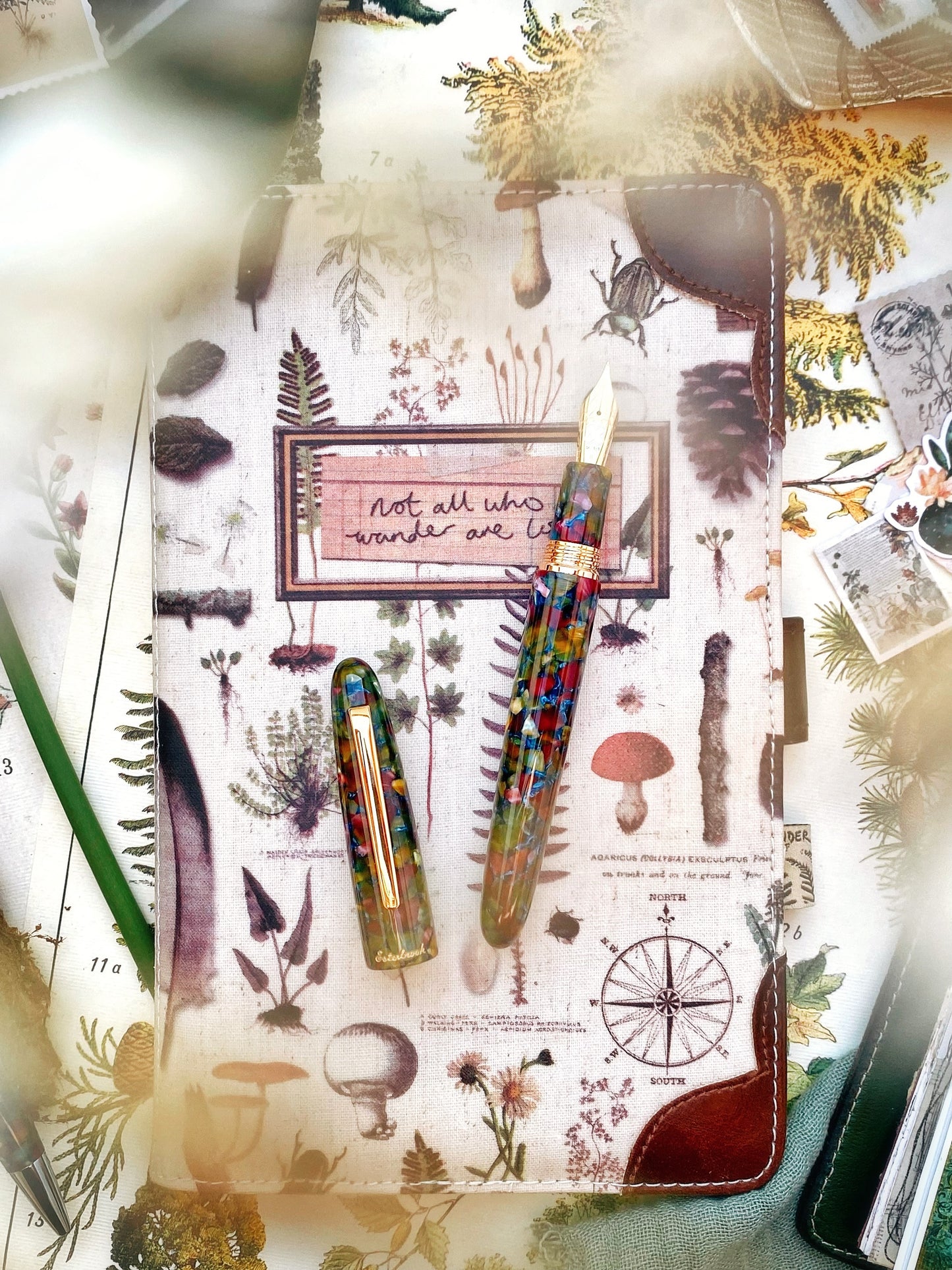 Esterbrook Botanical Garden Pen (Gold, Converter)