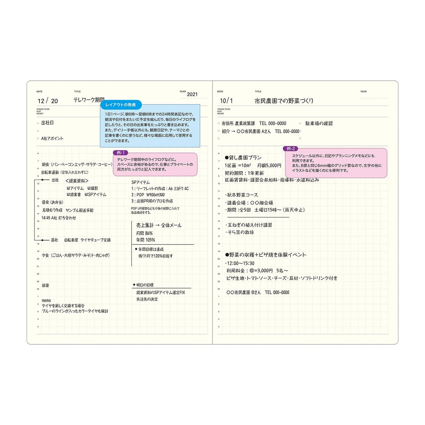 LACONIC STYLE NOTEBOOK DAILY