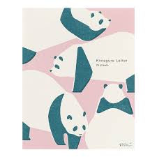 Kimagure Easy & Cozy Letter Pad Panda