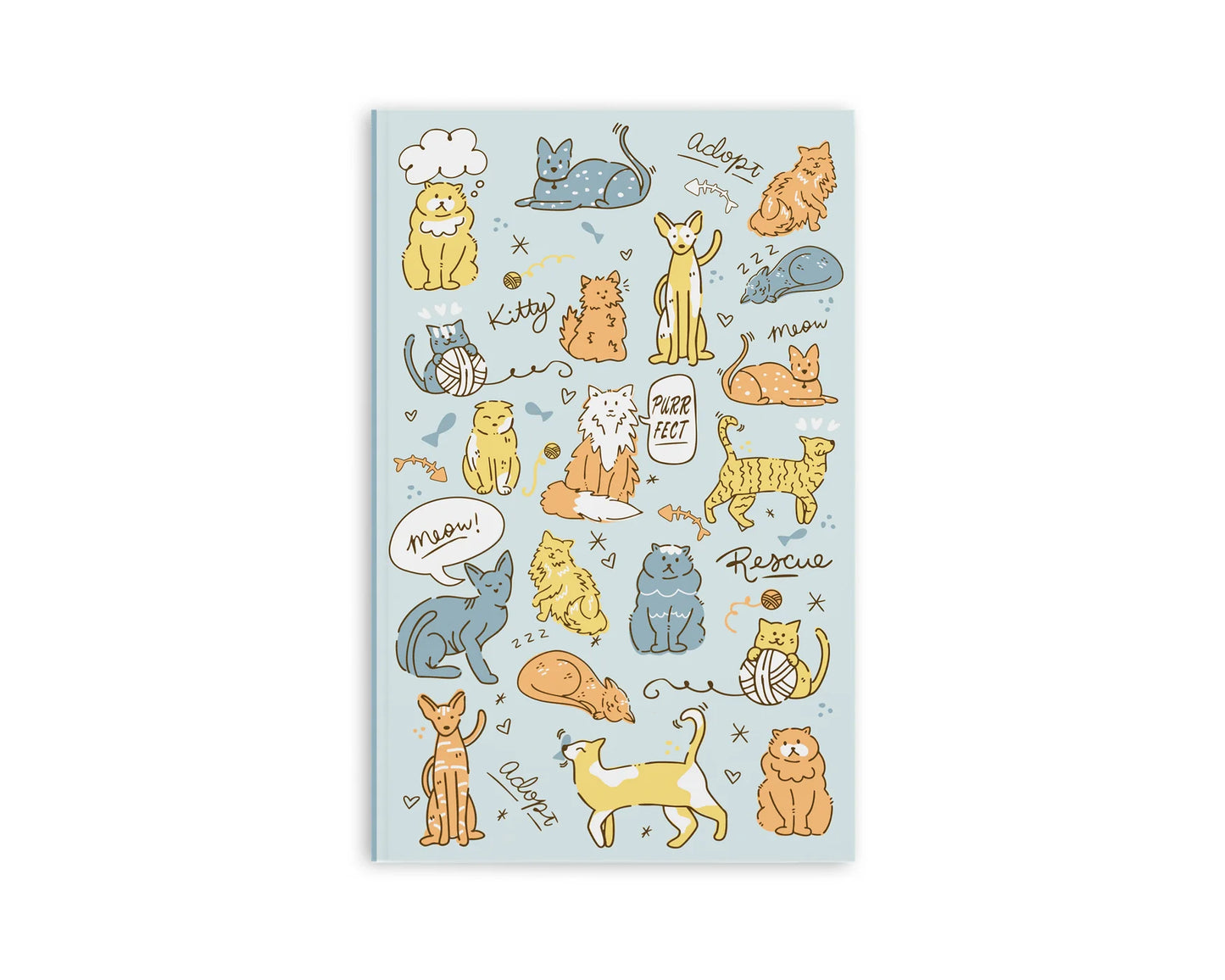 Retro 51 - Cat Rescue Dot Grid Notebook