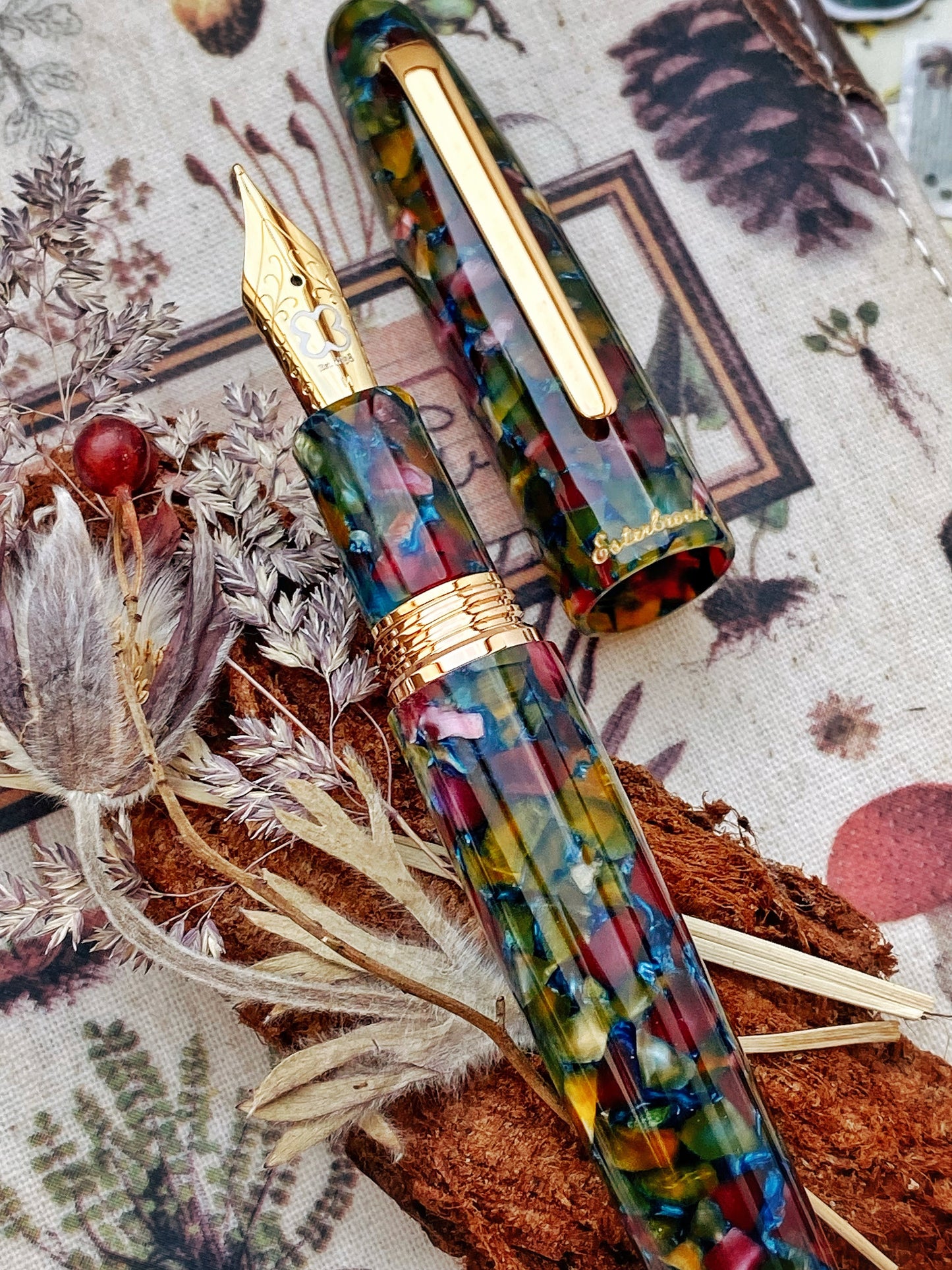 Esterbrook Botanical Garden Pen (Gold, Converter)