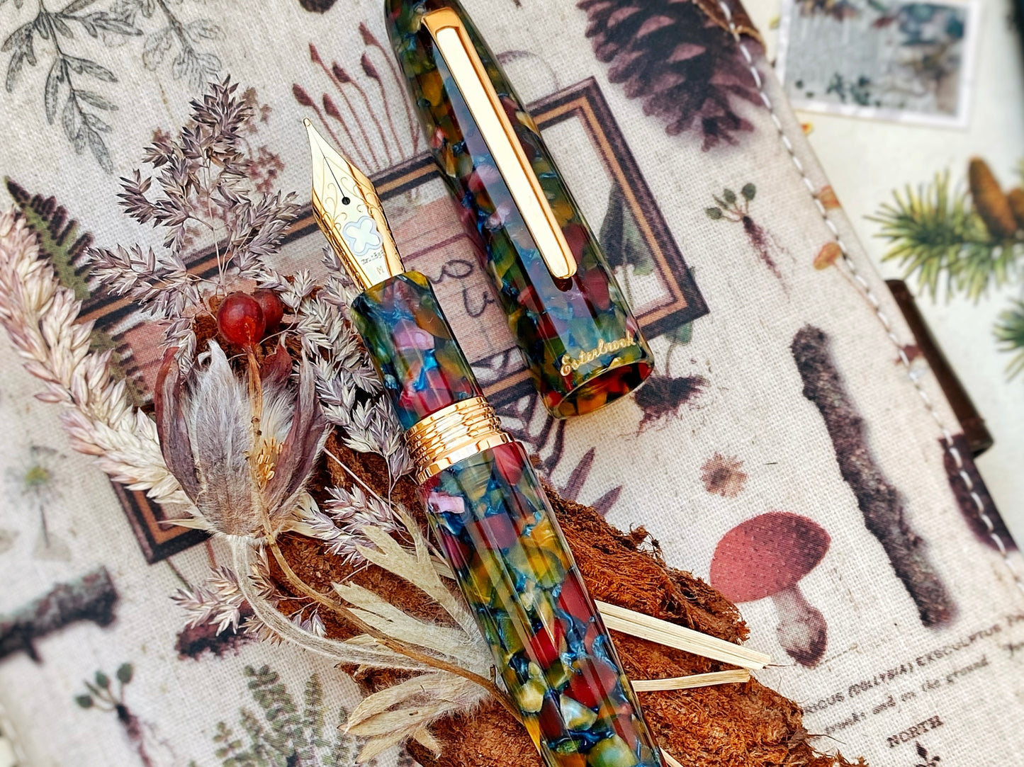 Esterbrook Botanical Garden Pen (Gold, Converter)