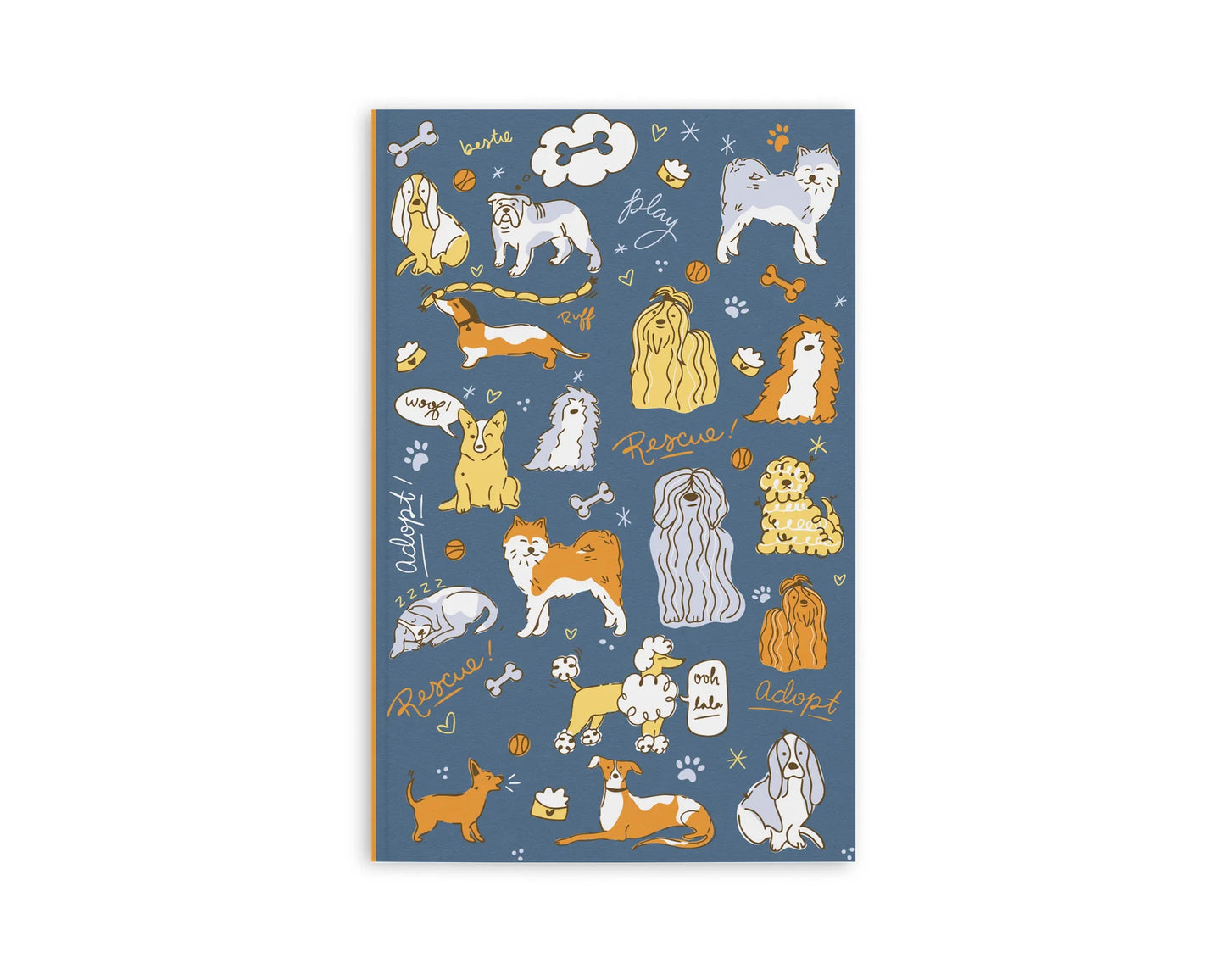 Retro 51 - Dog Rescue Dot Grid Notebook