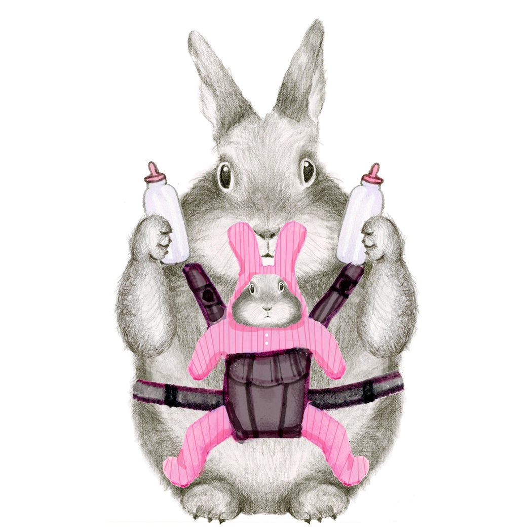 Mom Bunny Card
