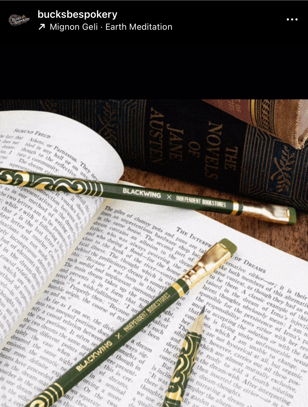 Blackwing 2025 Independent Bookstore pencil set
