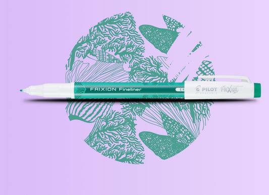 Frixion Fineliner Erasable Marker Pen (12pk)