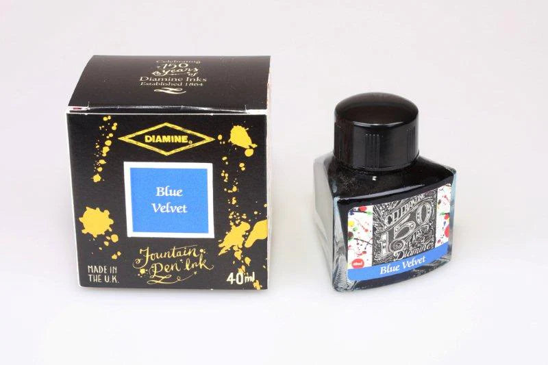 Diamine 150 Anniversary Ink - Blue Velvet
