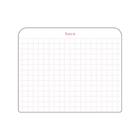 isshoni. Film Index Sticky Notes Large - Red