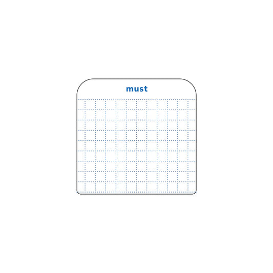 isshoni. Film Index Sticky Notes Small - Blue